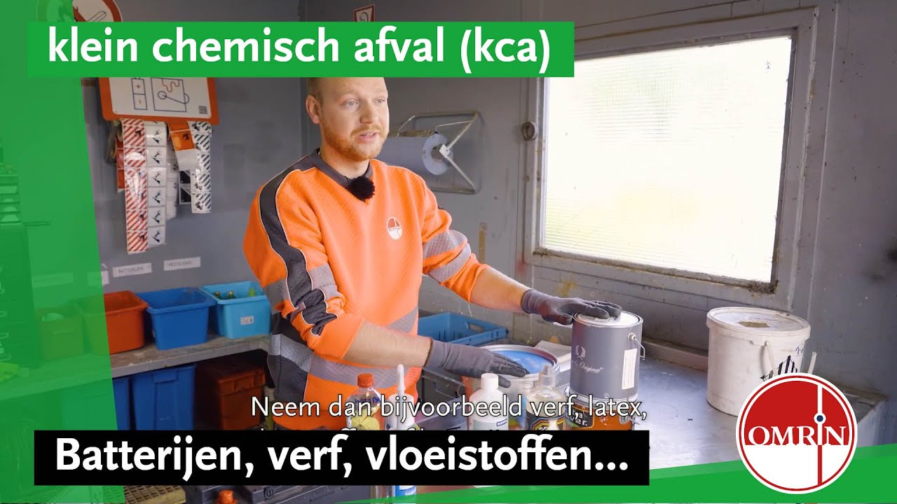 Klein Chemisch Afval (kca): wat is het en hoe lever je het veilig in? | Sietse legt uit ♻