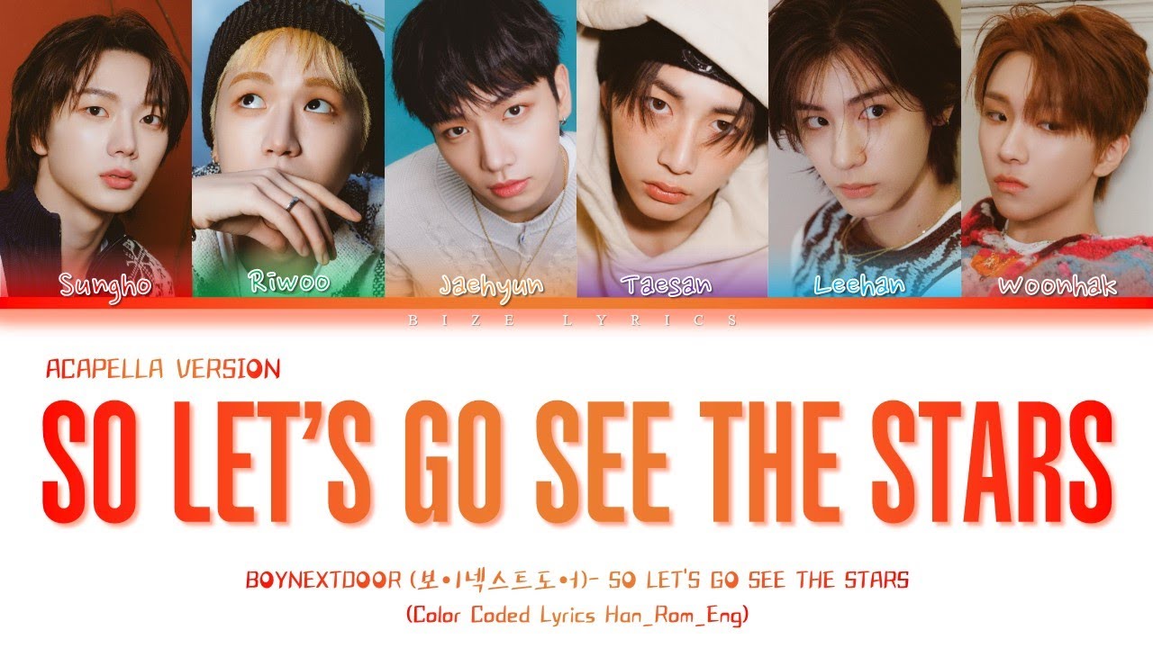 [ACAPELLA VERSION] BOYNEXTDOOR 