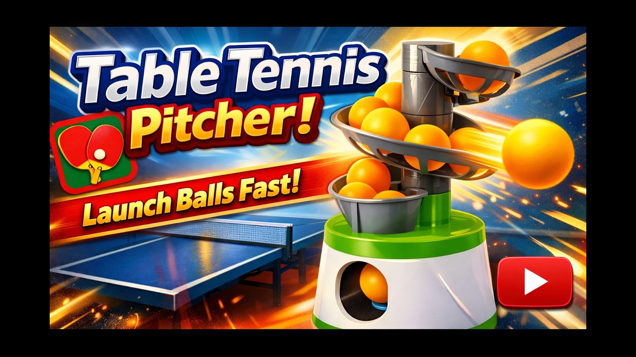 Table Tennis ball robot Unboxing and Review