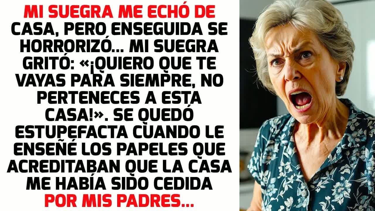 MI SUEGRA ME ECHÓ DE CASA, PERO PRONTO SE HORRORIZÓ AL DESCUBRIR QUE LA CASA... | HISTORIAS LA VIDA