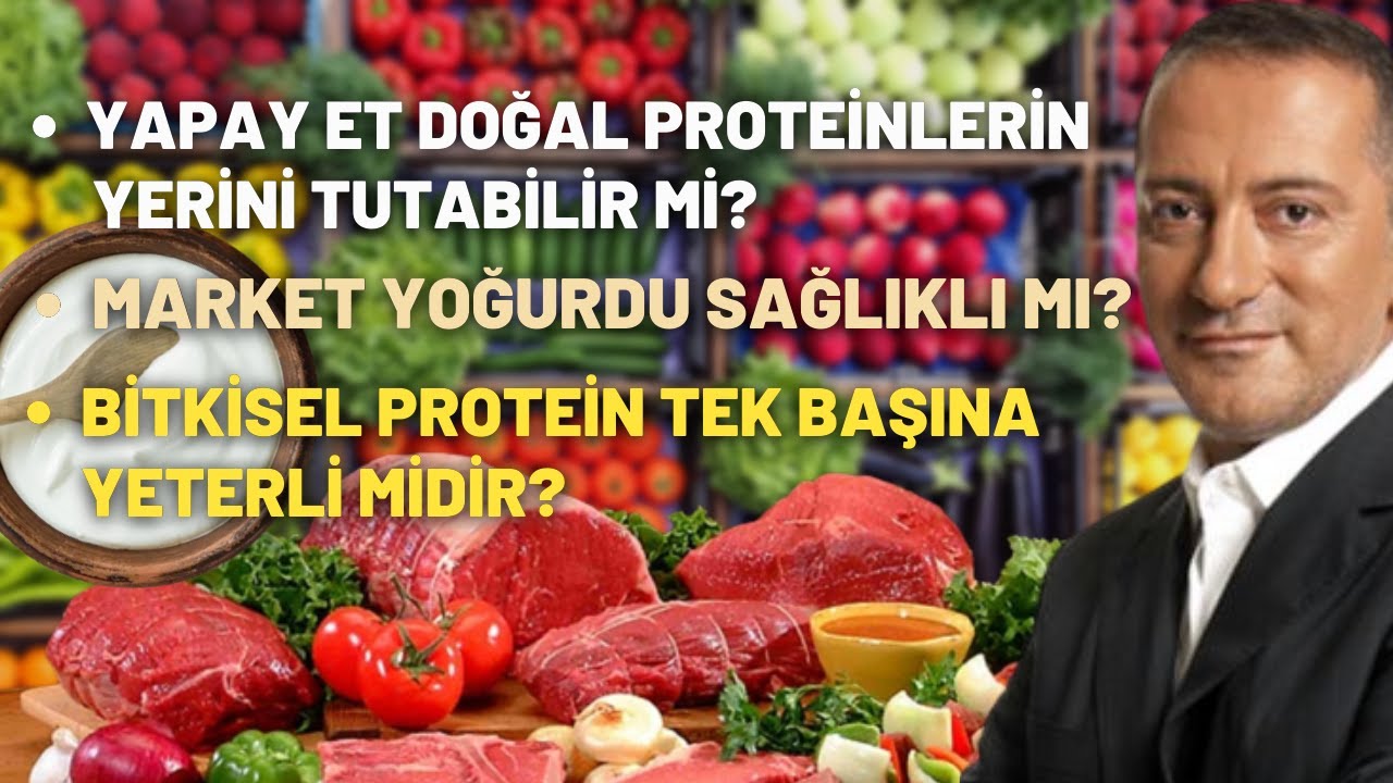 Yapay Et Doğal Proteinlerin Yerini Tutabilir Mi? Market Yoğurdu Sağlıklı Mı?