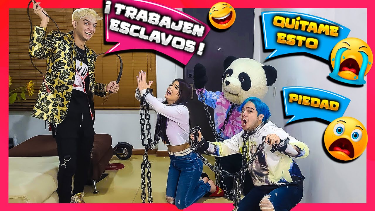 24 HORAS SIENDO ESCLAVOS DE NANDO EN SU CUMPLEAÑOS - Yolo Aventuras