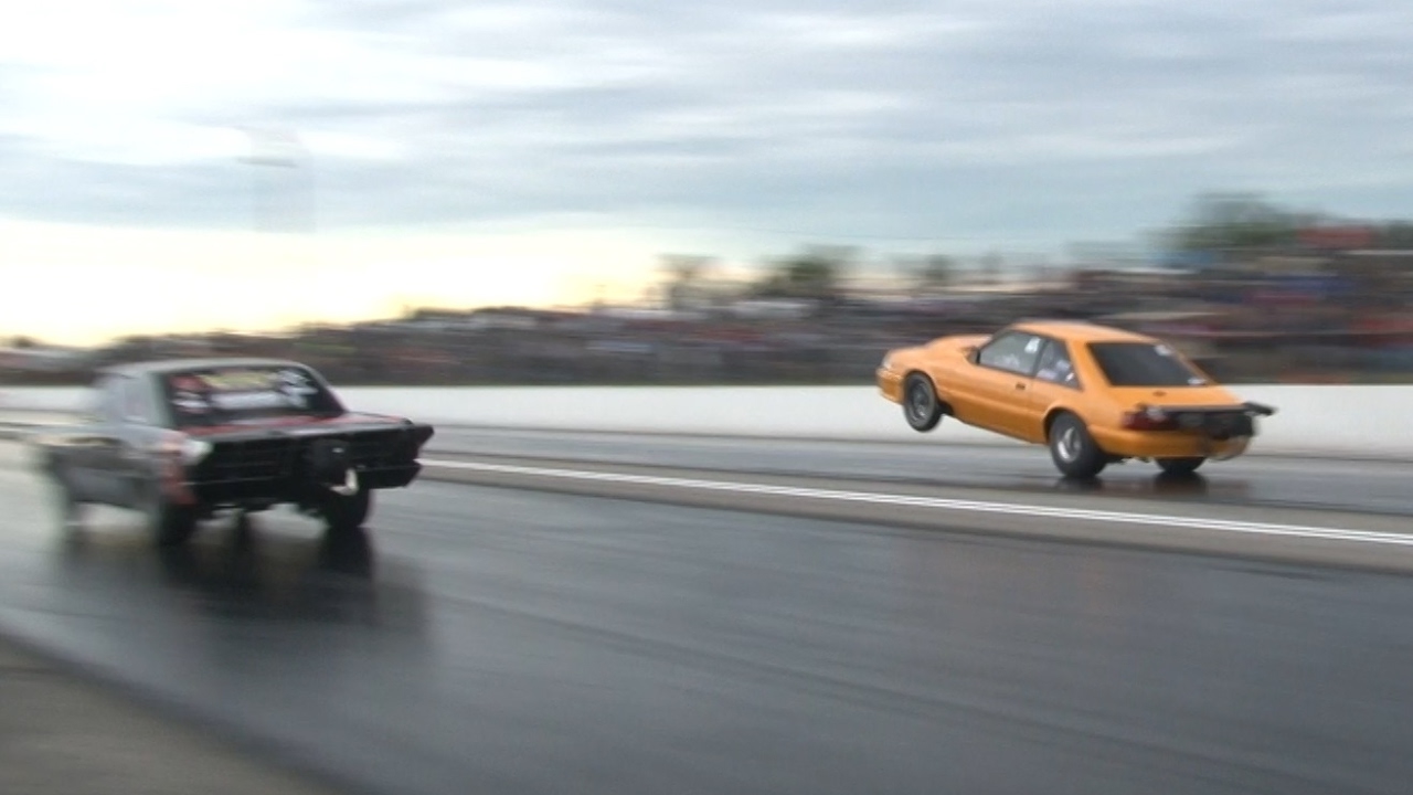 Kevin Fiscus WINS US Street Nationals ON THE REAR TIRES!!!!