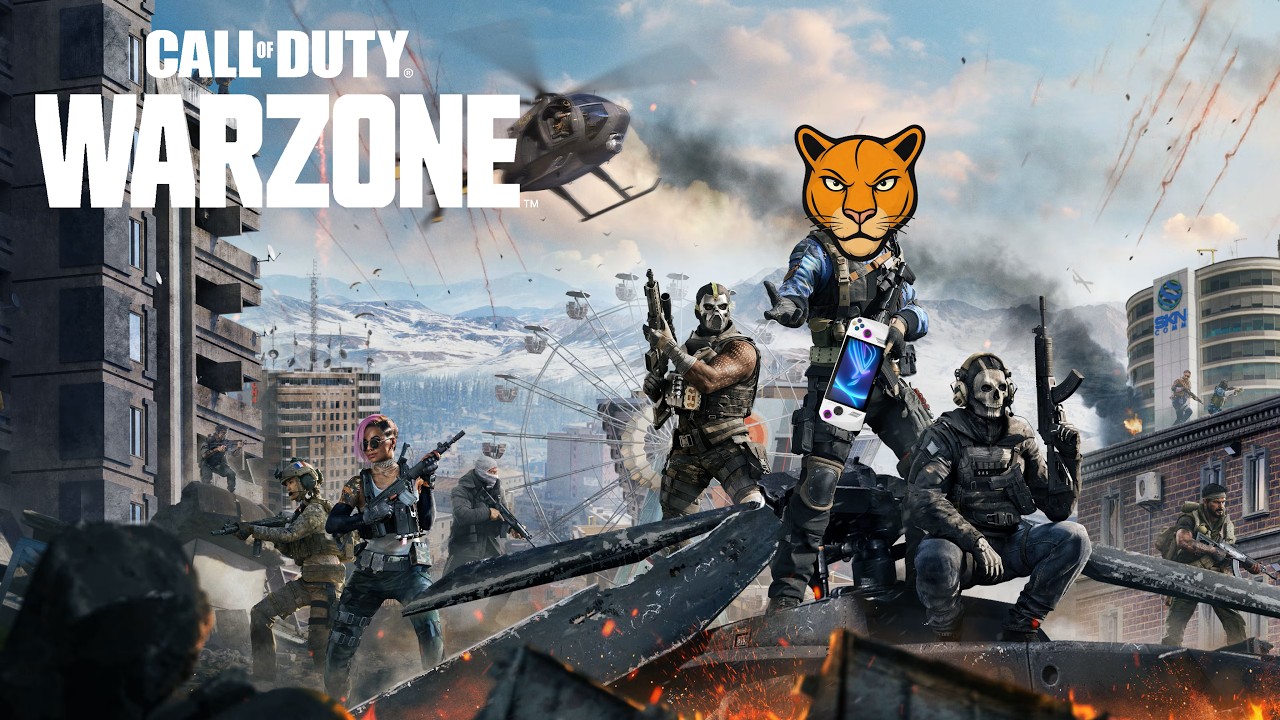 WARZONE Rebirth Island ROG ally Z1 Extreme gameplay