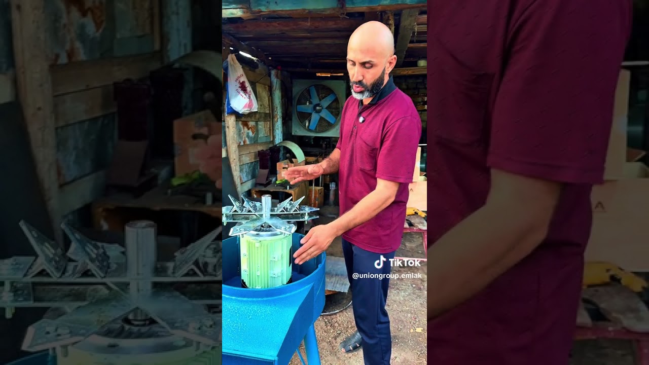 Ot üyüdən yem çəkən drabilka ot uyudən