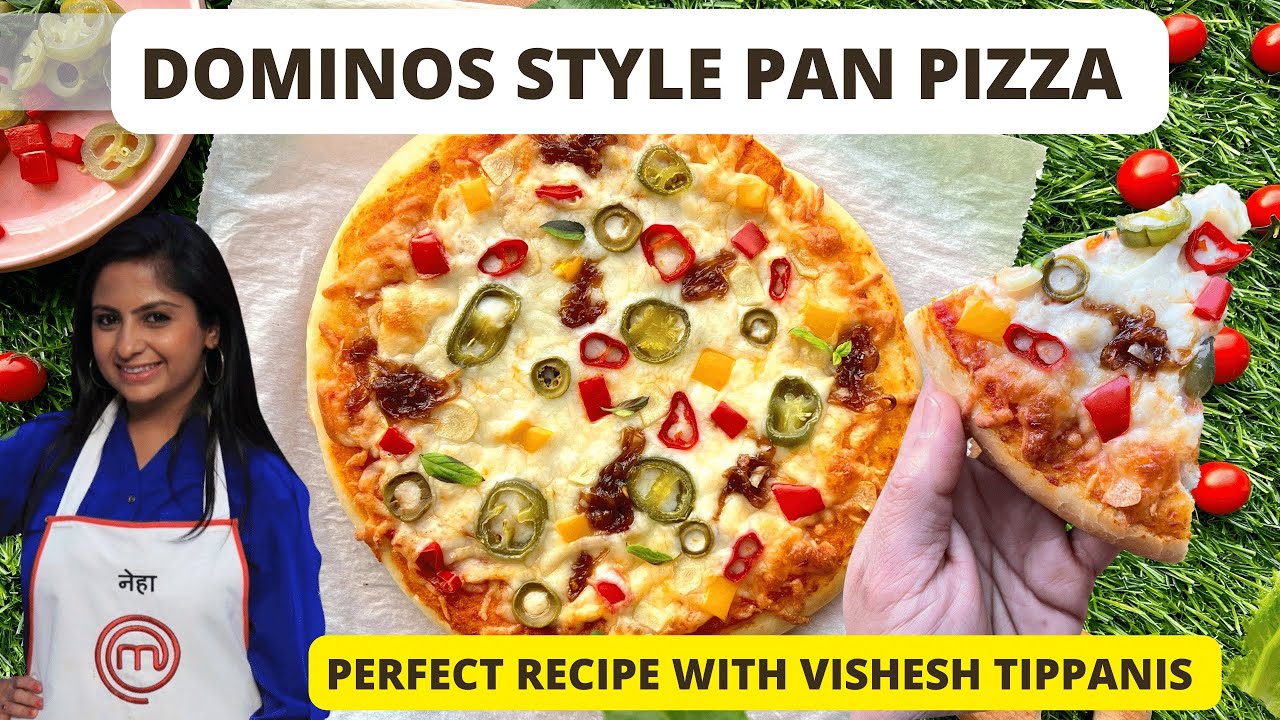 Dominos Style Pan Pizza. You will never like the ready made pizza base ever. Best Pizza Dough