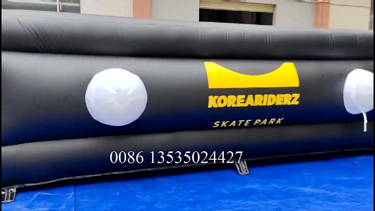 New finished inflatable bmx stunt airbag freestyle landing airbag