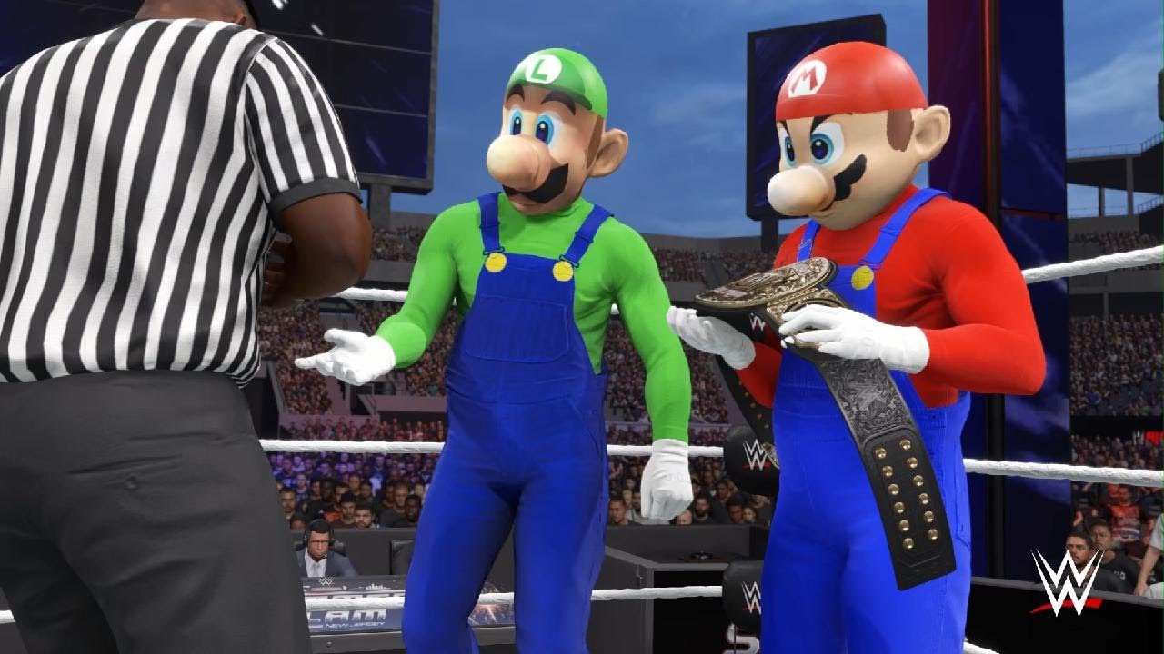 MARIO Y LUIGI VS PENTA Y REY FENIX POR LOS campeonato mundialES HELL IN A CELL