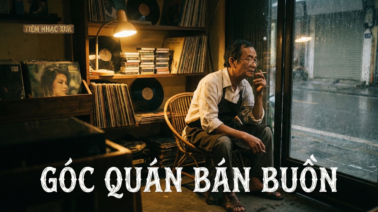 GÓC QUÁN BÁN BUỒN - Một Khúc Bolero Tự Sự Về Người Bán Kỷ Niệm | Tiệm Nhạc Xưa