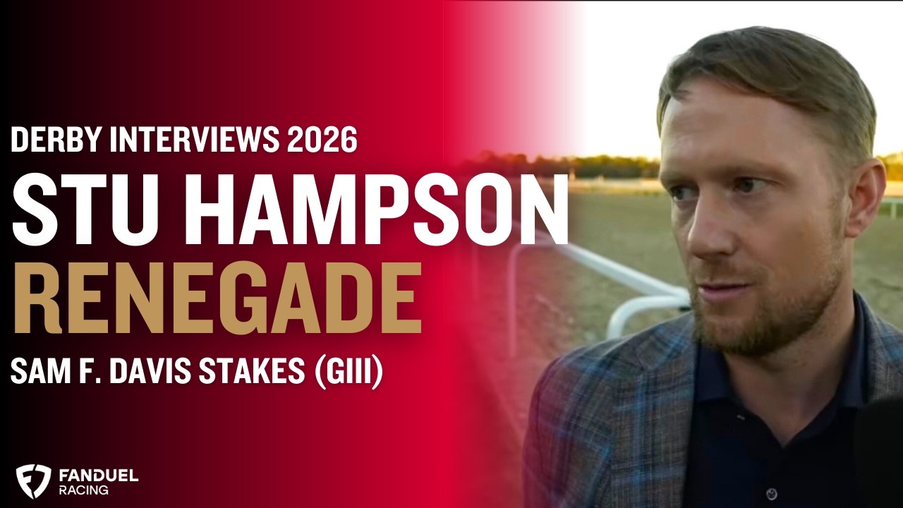Stu Hampson on Sam F. Davis Winner RENEGADE