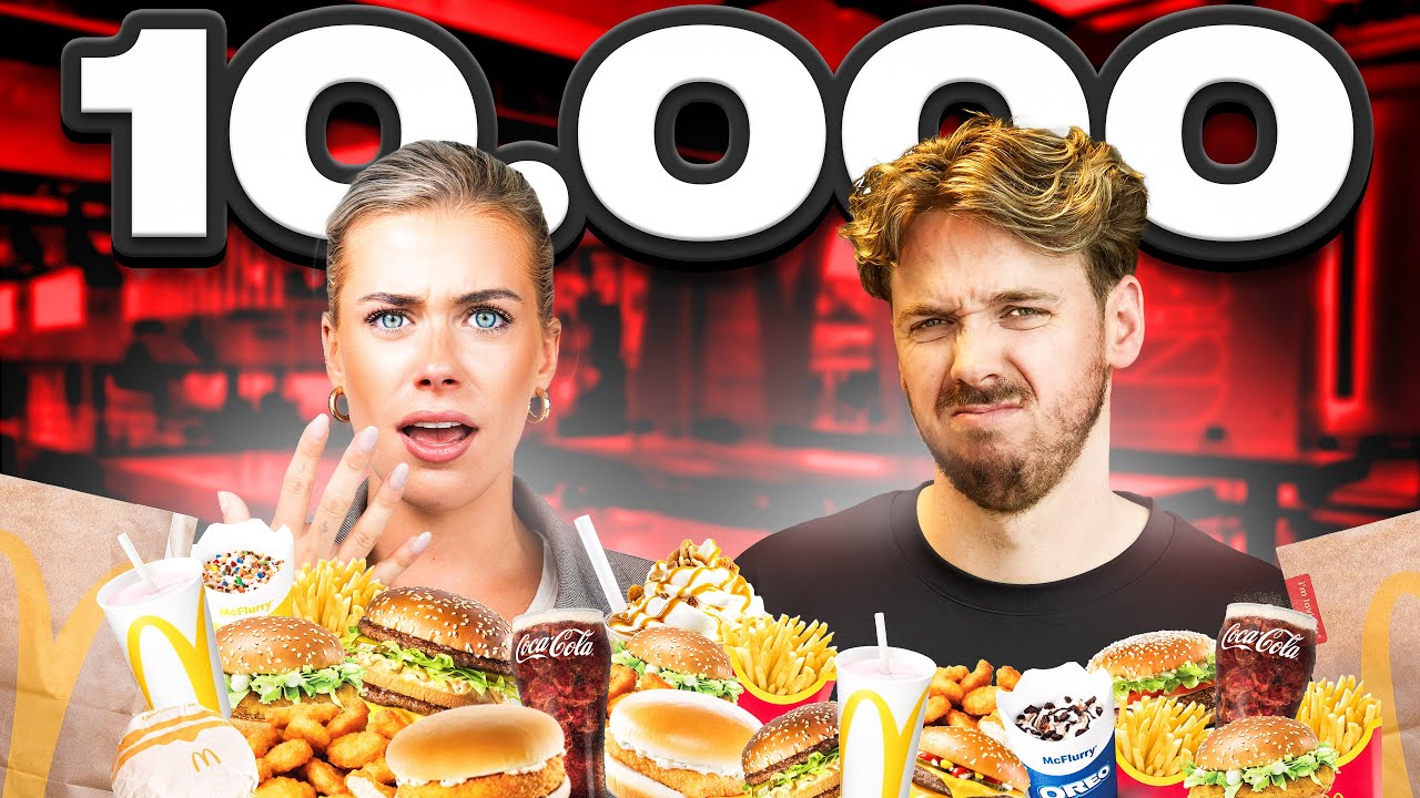 McDONALDS 10.000 CALORIE&Euml;N CHALLENGE!!