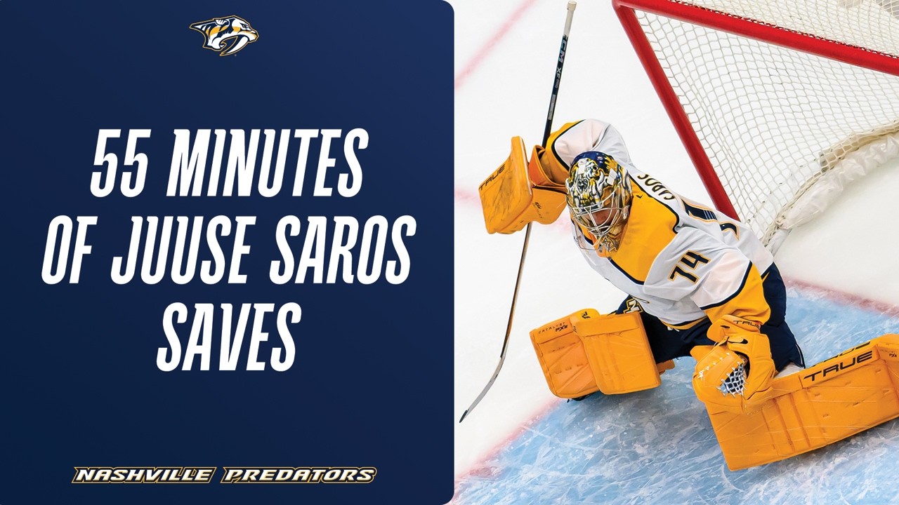 “Absolutely Dynamic”: 55 Minutes of Juuse Saros Saves