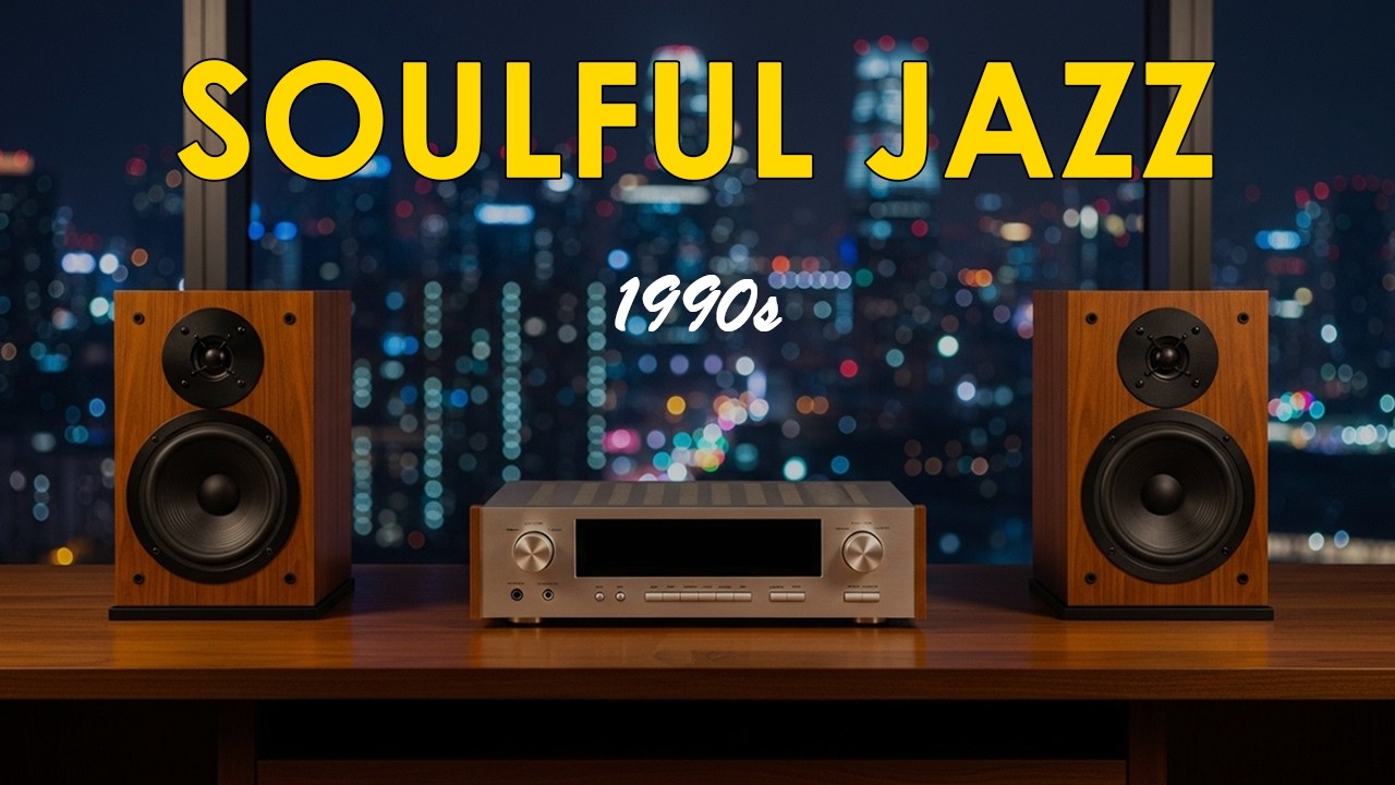 Soulful Jazz 1990s | Perfect Cafe Ambient Grooves – Relax & Unwind