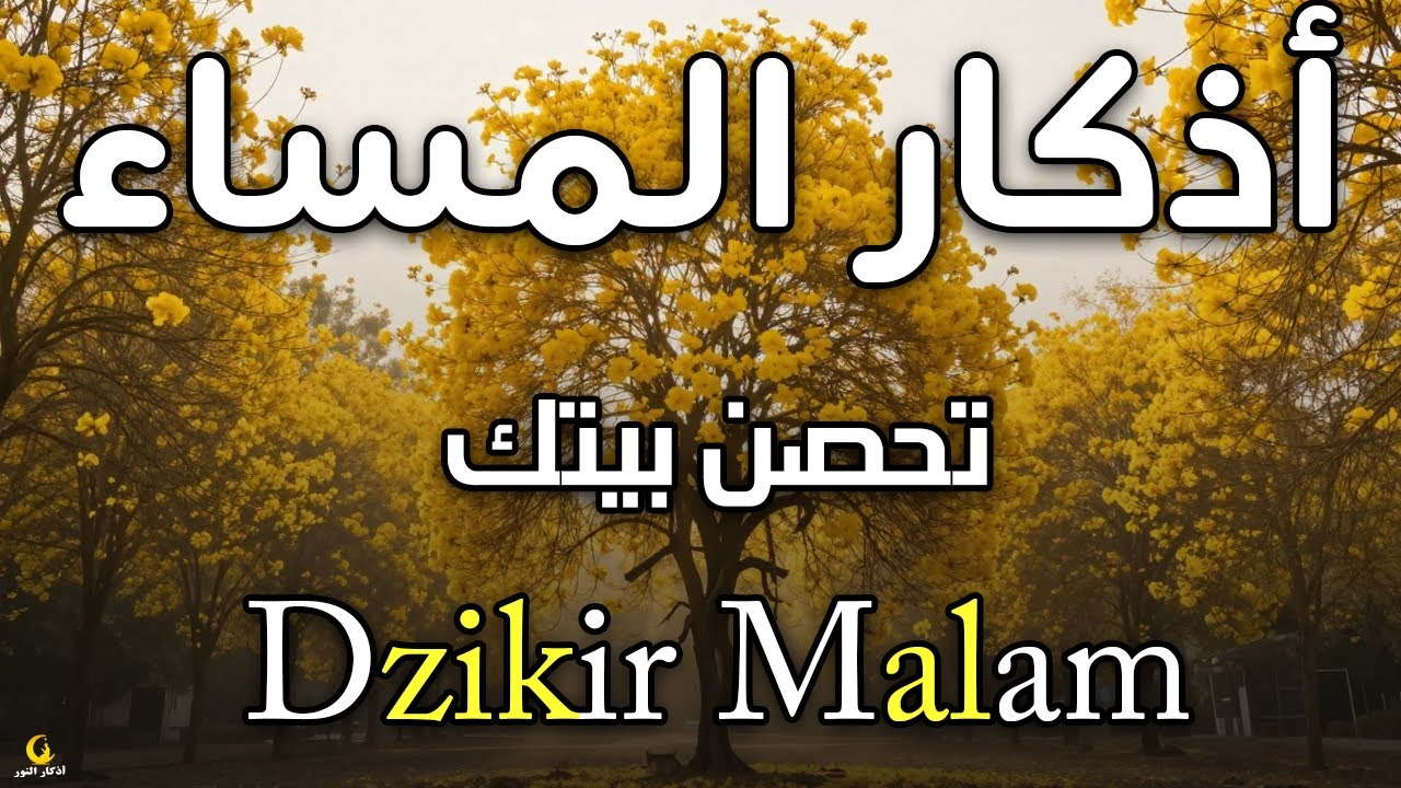 اذكار المساء راحة وسكينة لقلبك تحصن بيتك وأهلك Dzikir Malam Evening azkar By Alaa Aqel