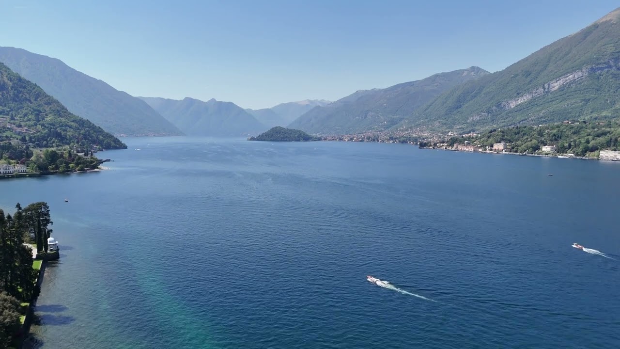 Jezioro Como -Bellagio 4K-Maj 2025