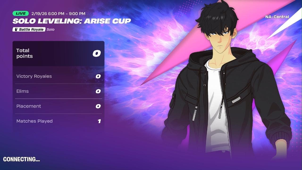 Conquer the Fortnite Solo Leveling Arise Cup!
