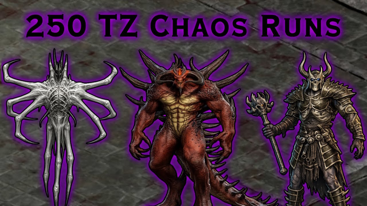 250 Terrorized Chaos/Diablo Runs (Loot Highlights)