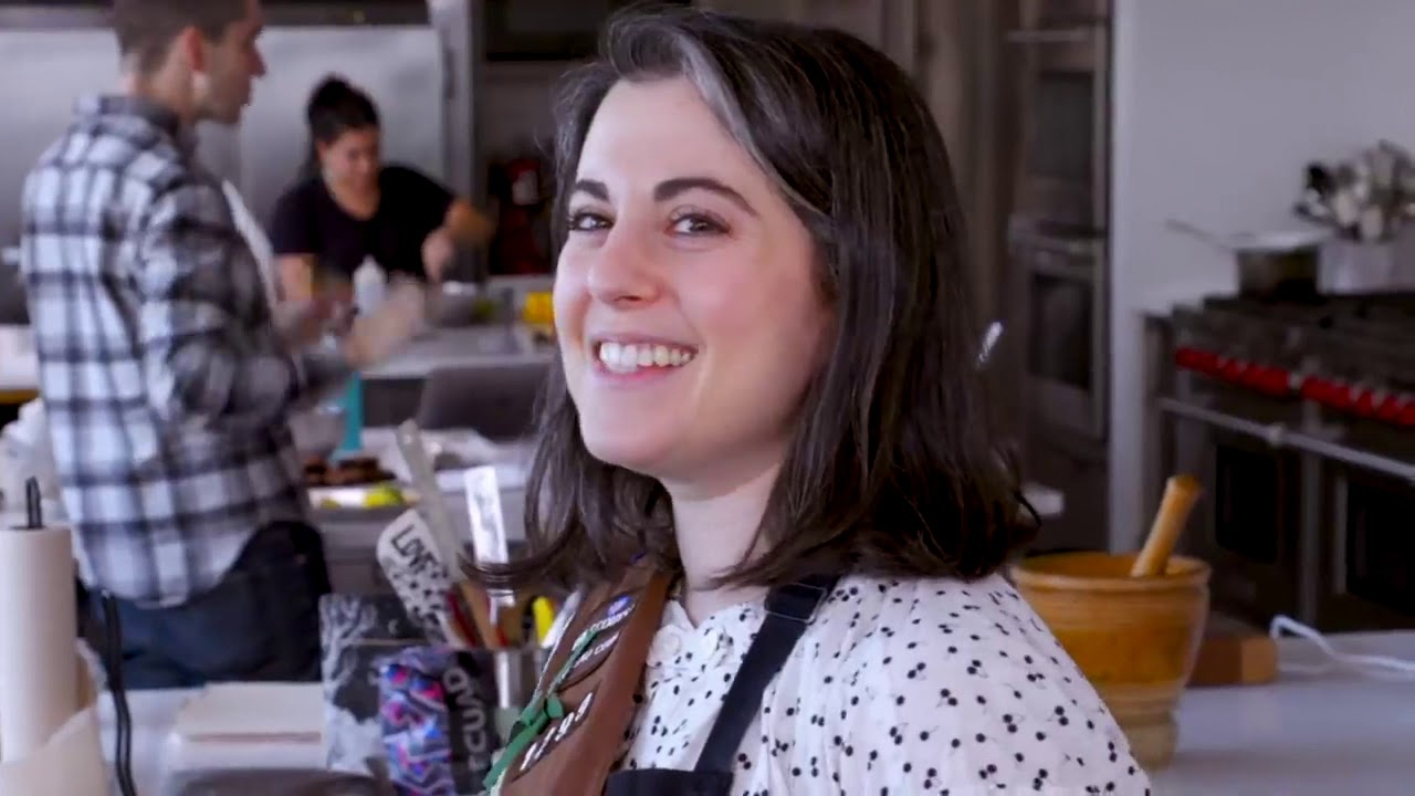 claire from bon appetit being absolutely adorable for an additional 7 minutes straight (part 2*)
