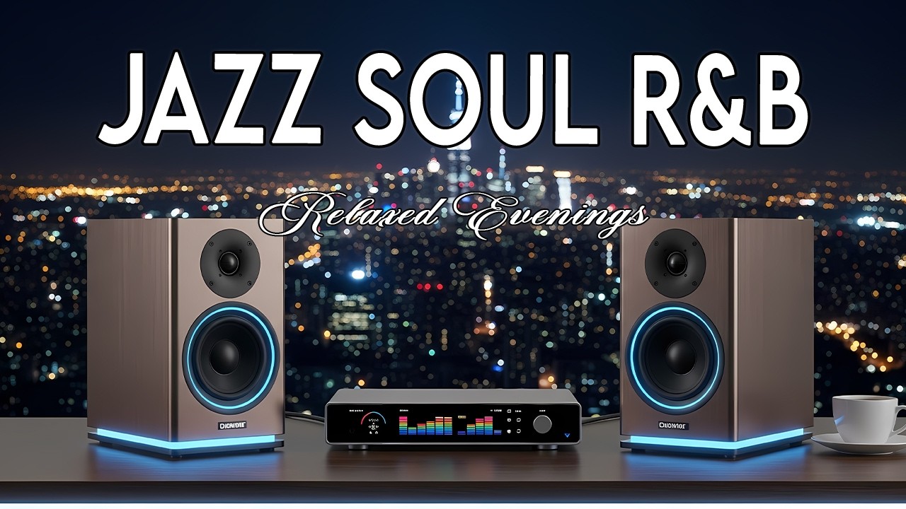 Neon Soundwaves 🌆 Smooth Jazz & Soulful R&B Beats for Relaxed Focus & City Night Rhythms 🎧