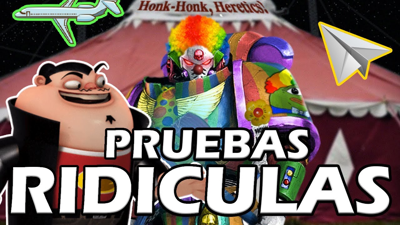 PUH REACCIONA A LAS PRUEBAS DE INICIACION MAS RIDICULAS PARA SER MARINE ESPACIAL | WARHAMMER 40K