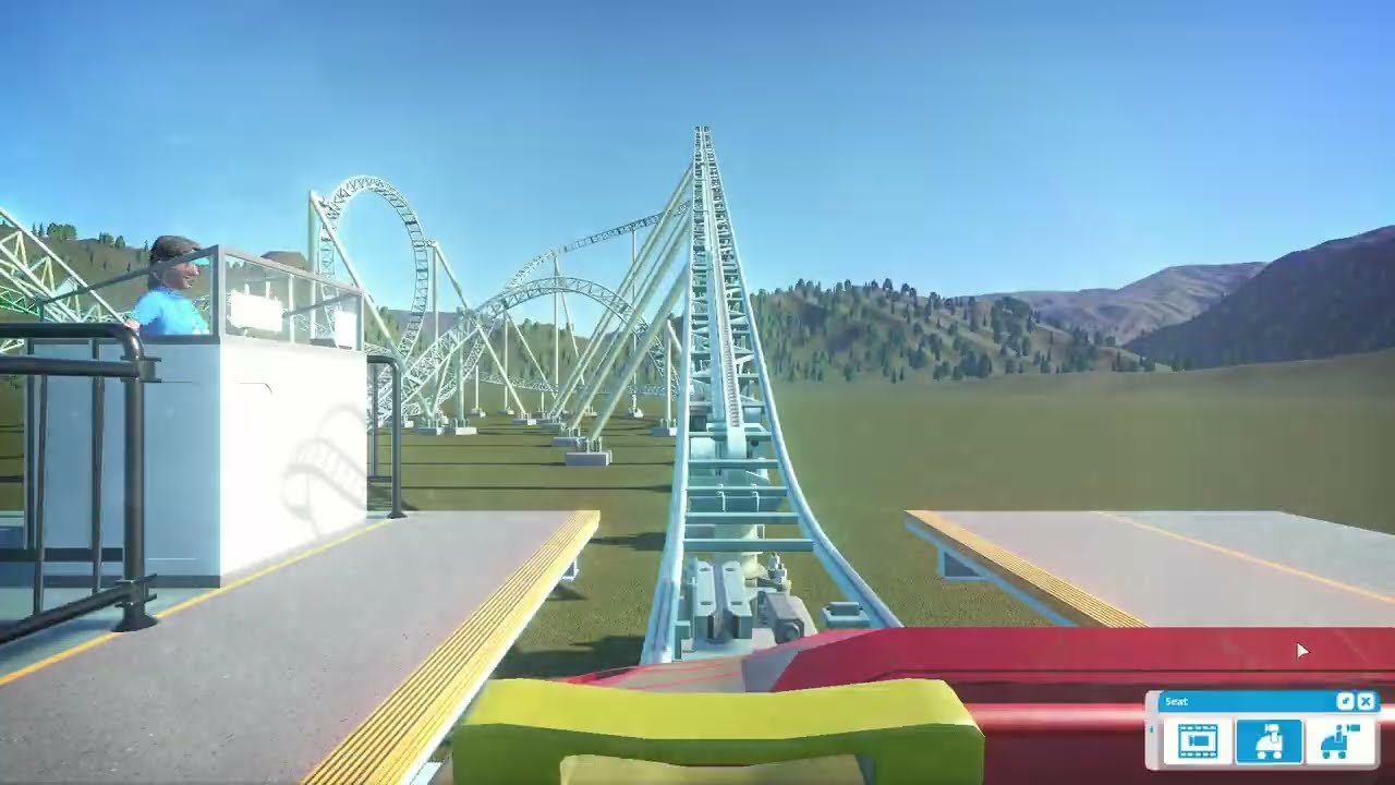 Planet Coaster Colossus recreation (Thorpe Park)