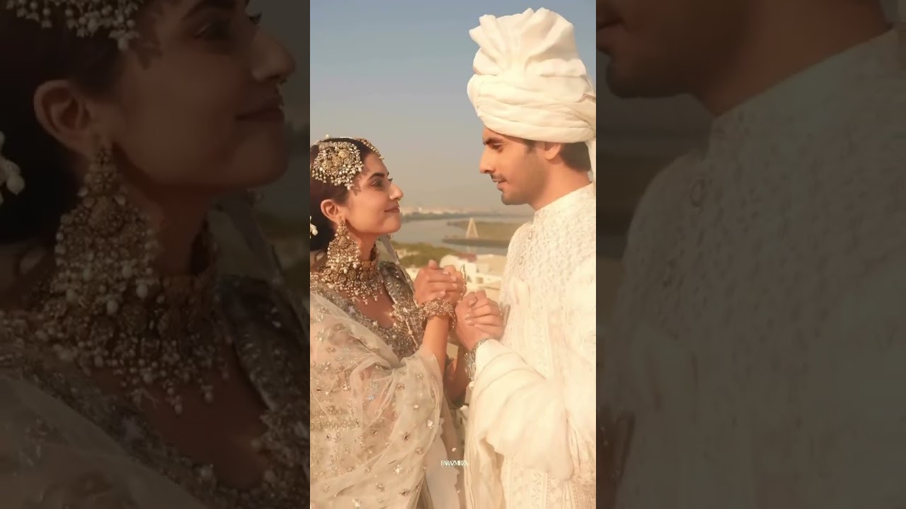 Washma Fatima  Subhan Awan wedding shoot 