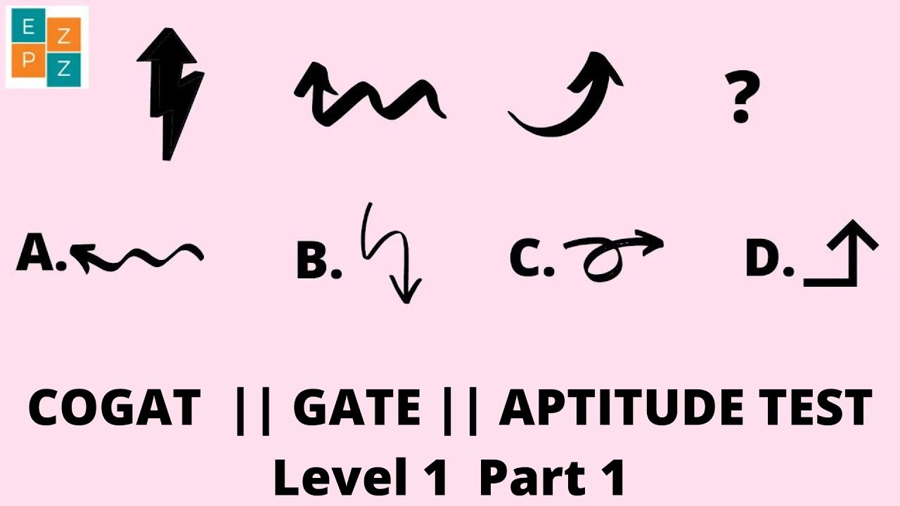 PRACTICE TEST LEVEL 1 PART 1 || COGAT || GATE || JOB APTITUDE TEST