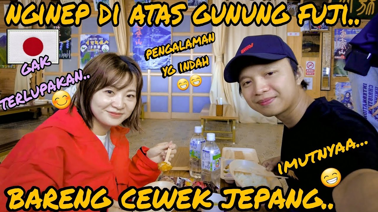 NGINEP BARENG CEWEK JEPANG DI ATAS GUNUNG FUJI., GAK NYANGKA ADA TEMPAT KAYAK GINI DI ATAS GUNUNG...