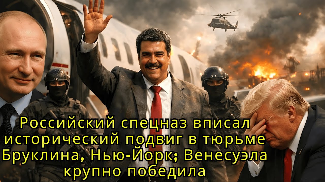 Российский спецназ вписал исторический подвиг в тюрьме Бруклина, Нью-Йорк; Венесуэла крупно победила