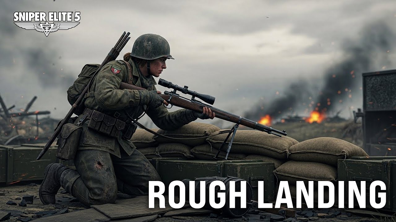 Sniper Elite 5 - Rough Landing (DLC) | Emergency Infiltration & Rapid Sniper Recovery