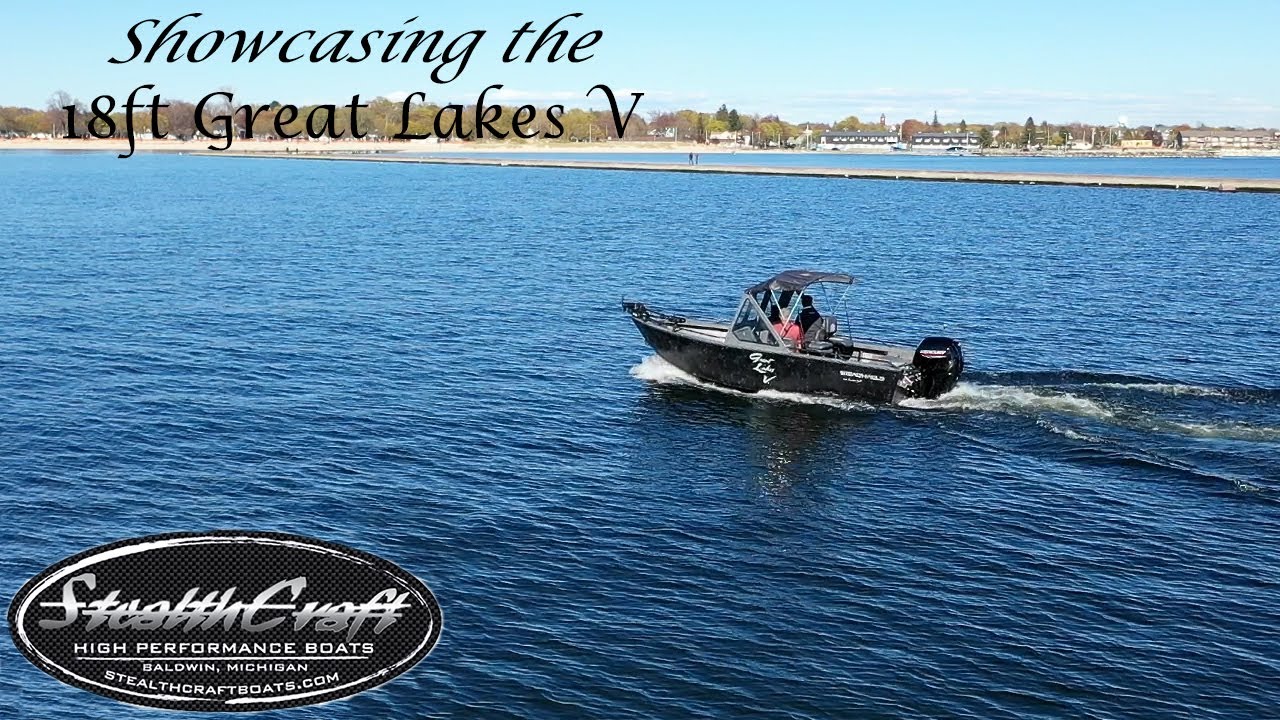 StealthCraft 18ft Great Lakes V - Aerial View