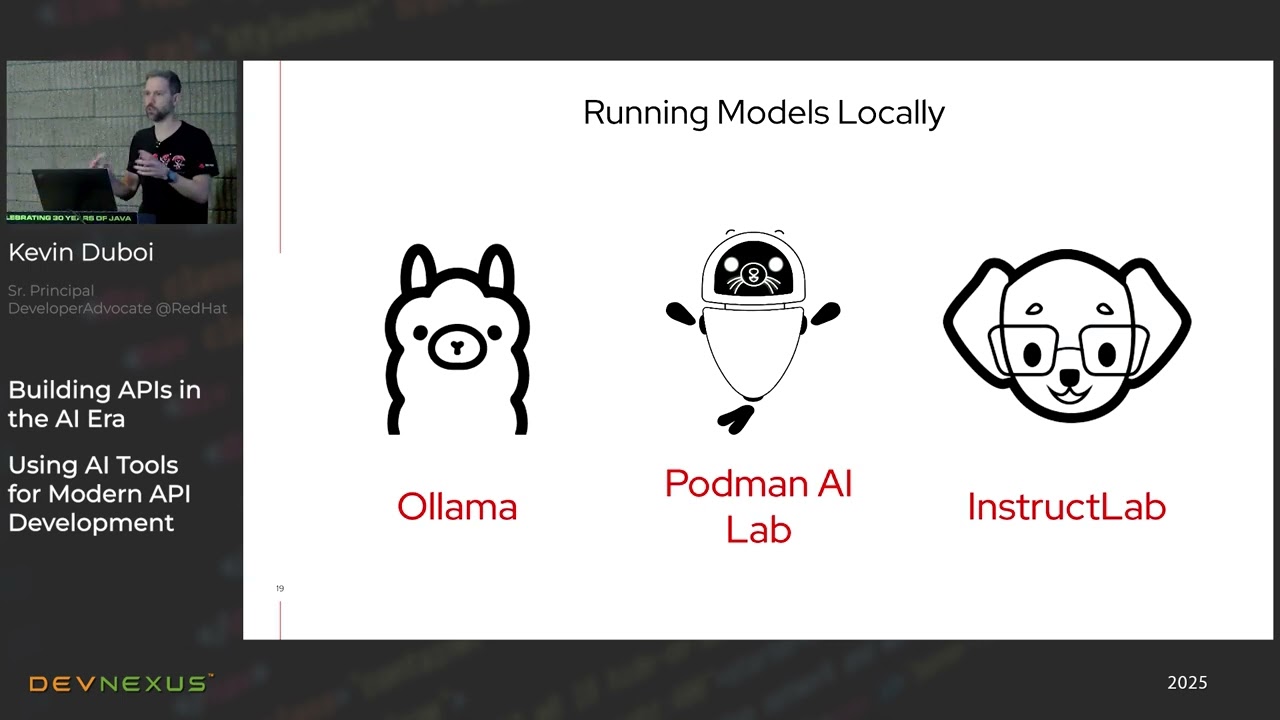 Devnexus 2025 - Building #APIs in the #AI Era - Kevin Duboi