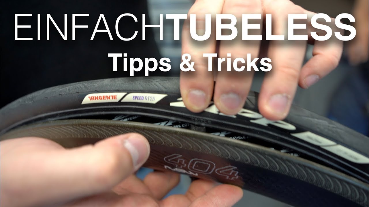 Tubeless-Montage Rennradreifen mit vielen Tipps & Tricks, Zipp 404 NSW 2018/2019