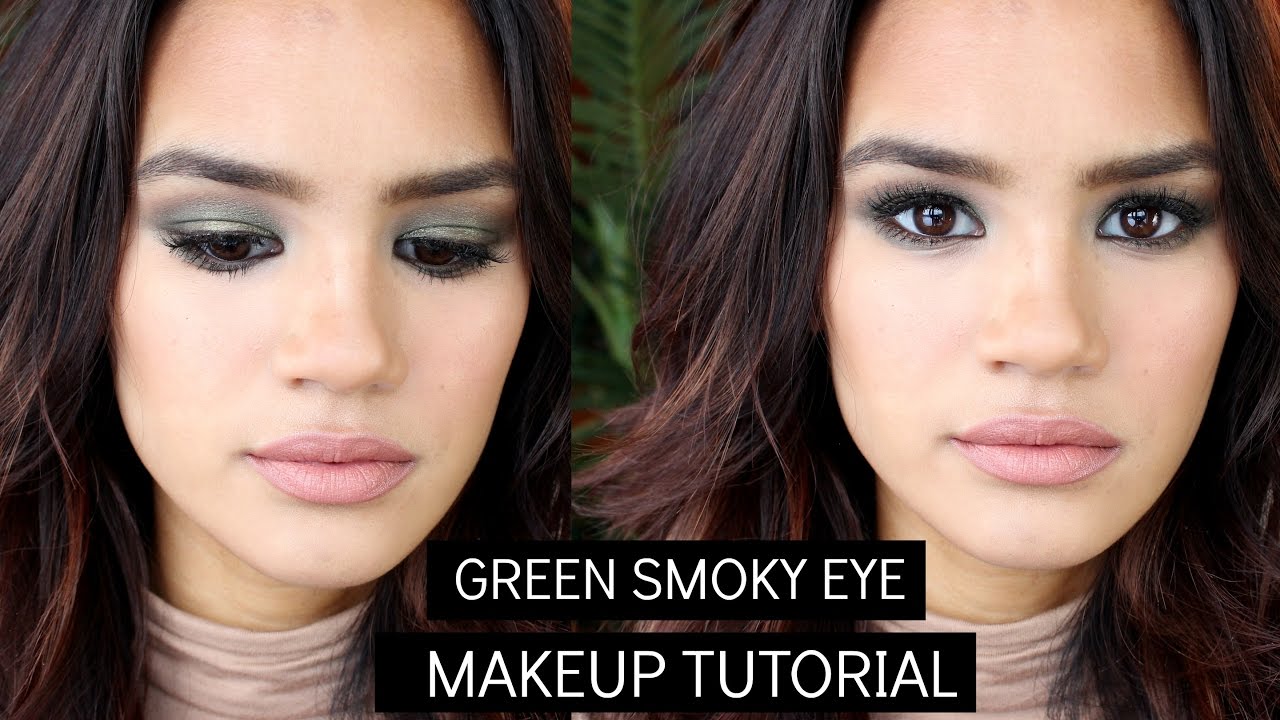 Sexy Green Smoky Eye Tutorial!