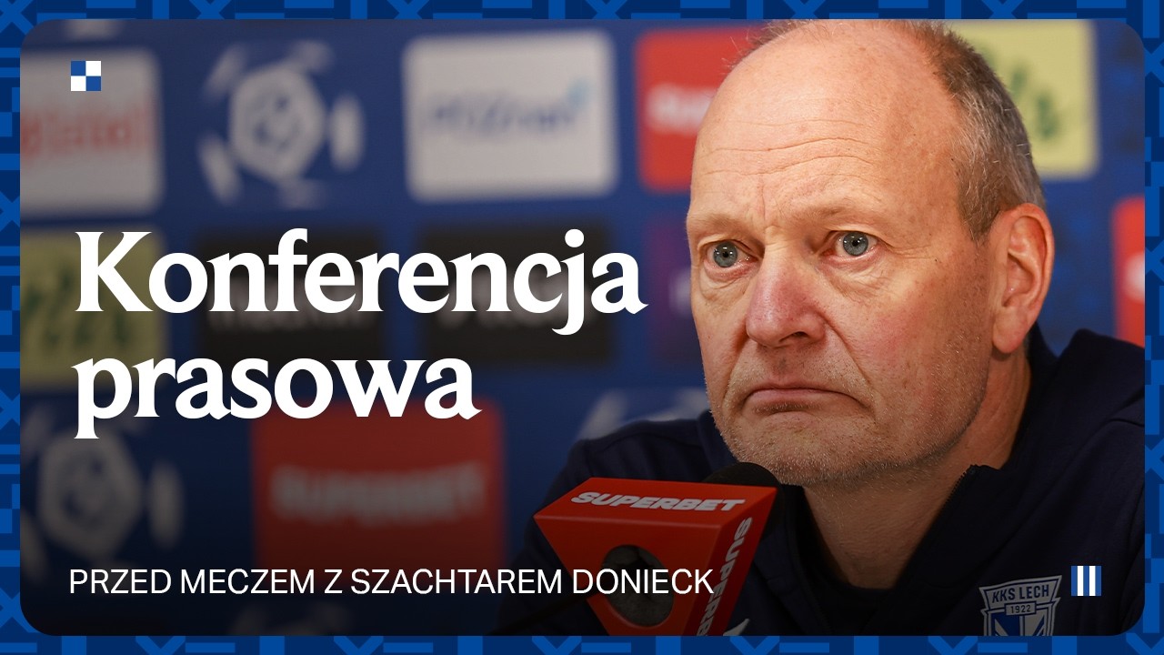 KONFERENCJA PRASOWA | Trener Niels Frederiksen i Joel Pereira przed meczem z Szachtarem Donieck