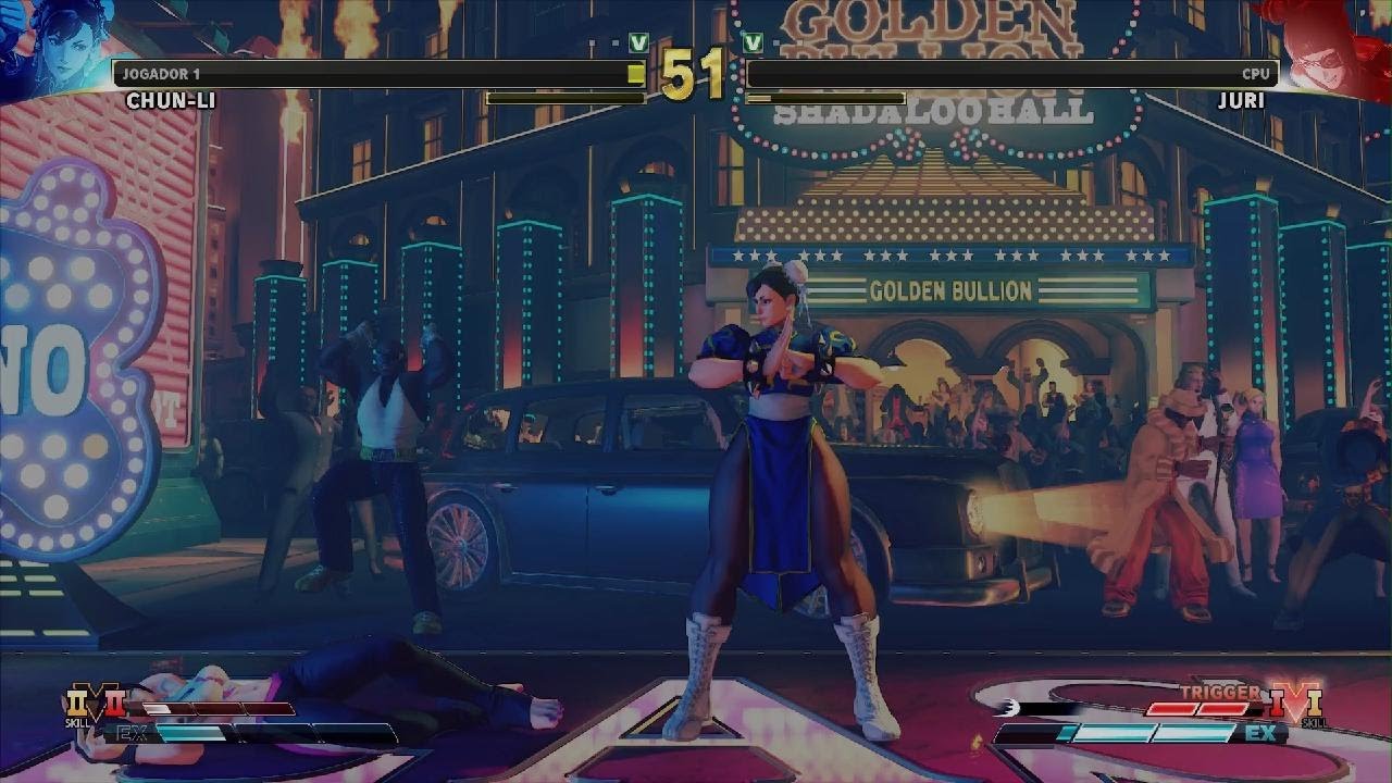 STREET FIGHTER:Chun-Li vs Juri