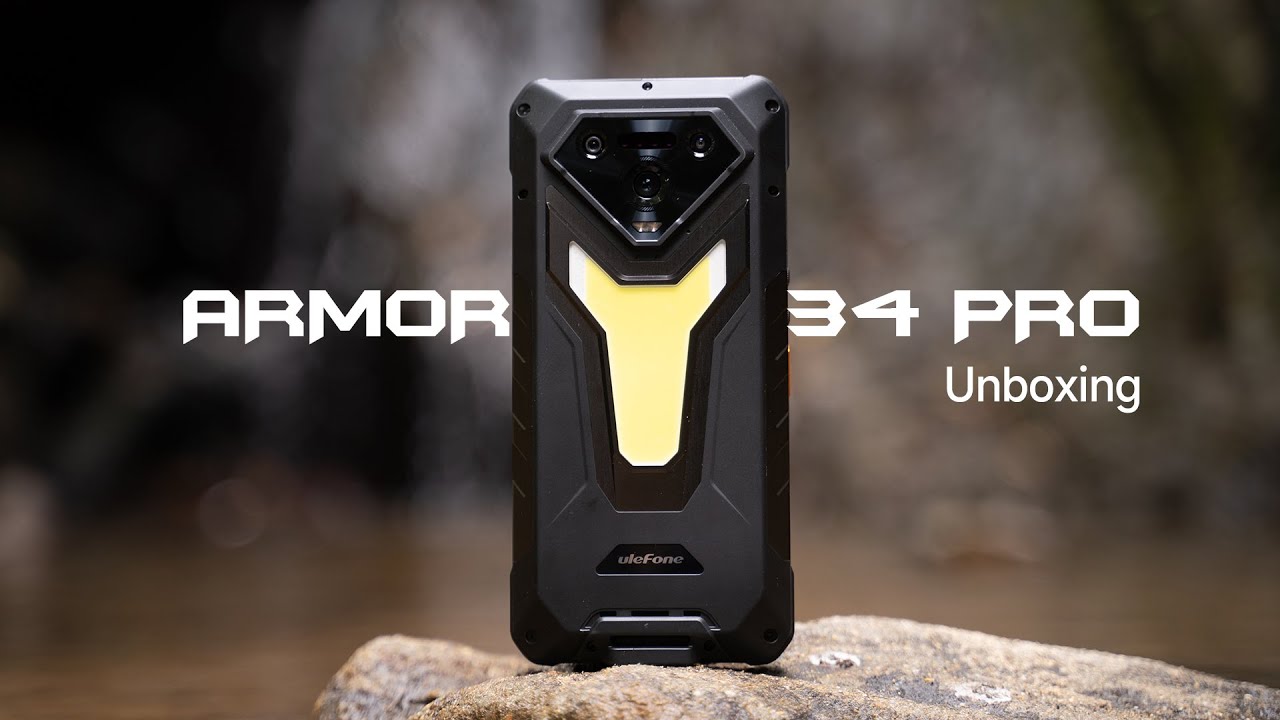 Ulefone Armor 34 Pro Unboxing: 25,500mAh Autofocus Projector Phone!