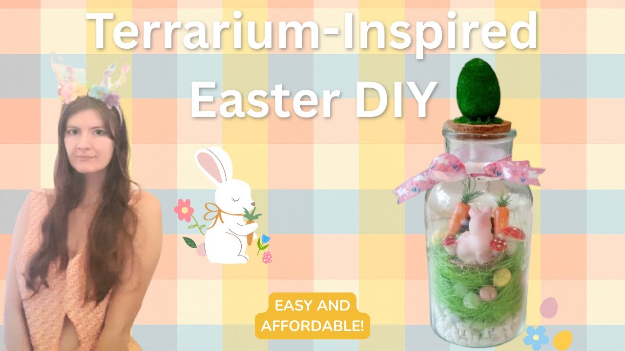 Mini Easter Wonderland in a Jar 🐣🌸