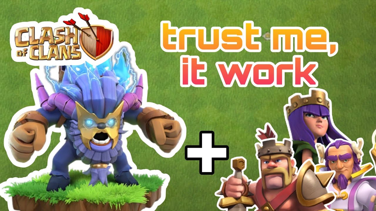 GAMEPLAY Super yeti masih OP TH 15 dengan 3 HERO, lepas dikit, RATA | COC |