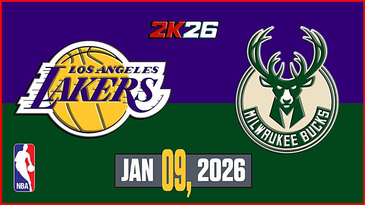 LAKERS vs BUCKS | NBA 4TH QUARTER Highlights | bucks vs lakers | NBA 2K26 |