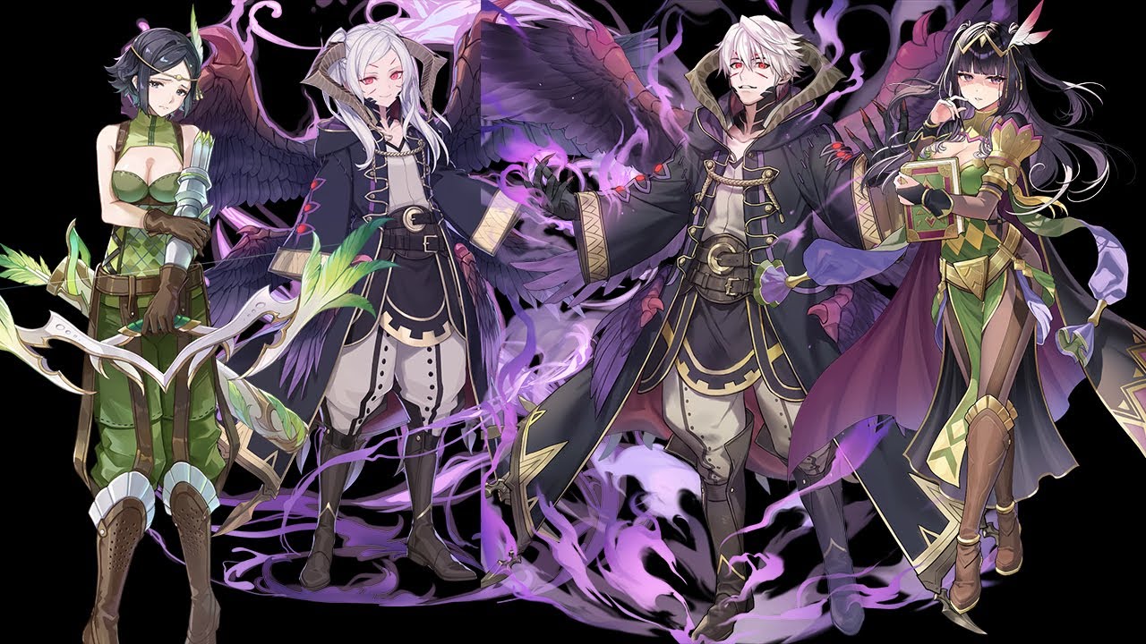 Fire Emblem Heroes: Voice Clips - Attuned Tharja и Rearmed Noire (+ F/M Grima)