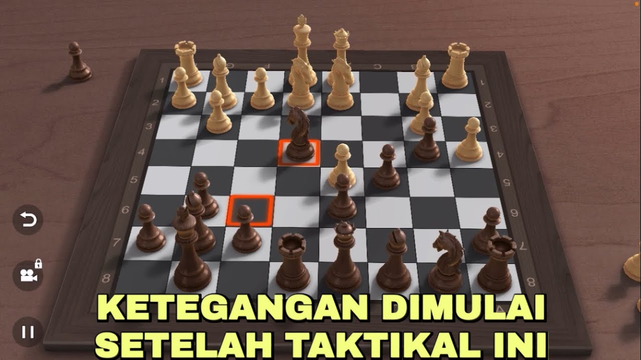 WOW😱TAKTIK TENGAH MIHAL TAL MEREPOTKAN LAWAN NUNDA ROKADE