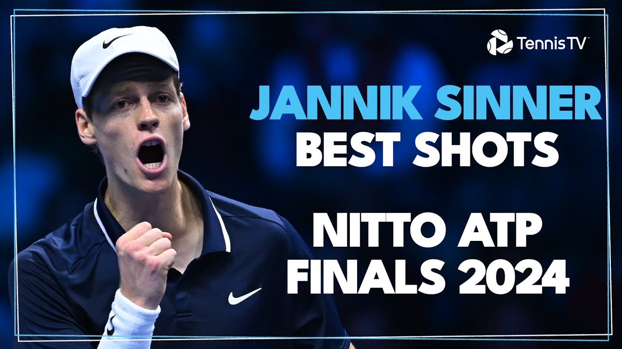 Jannik Sinner: Best Shots On The Way To Nitto ATP Finals Title!