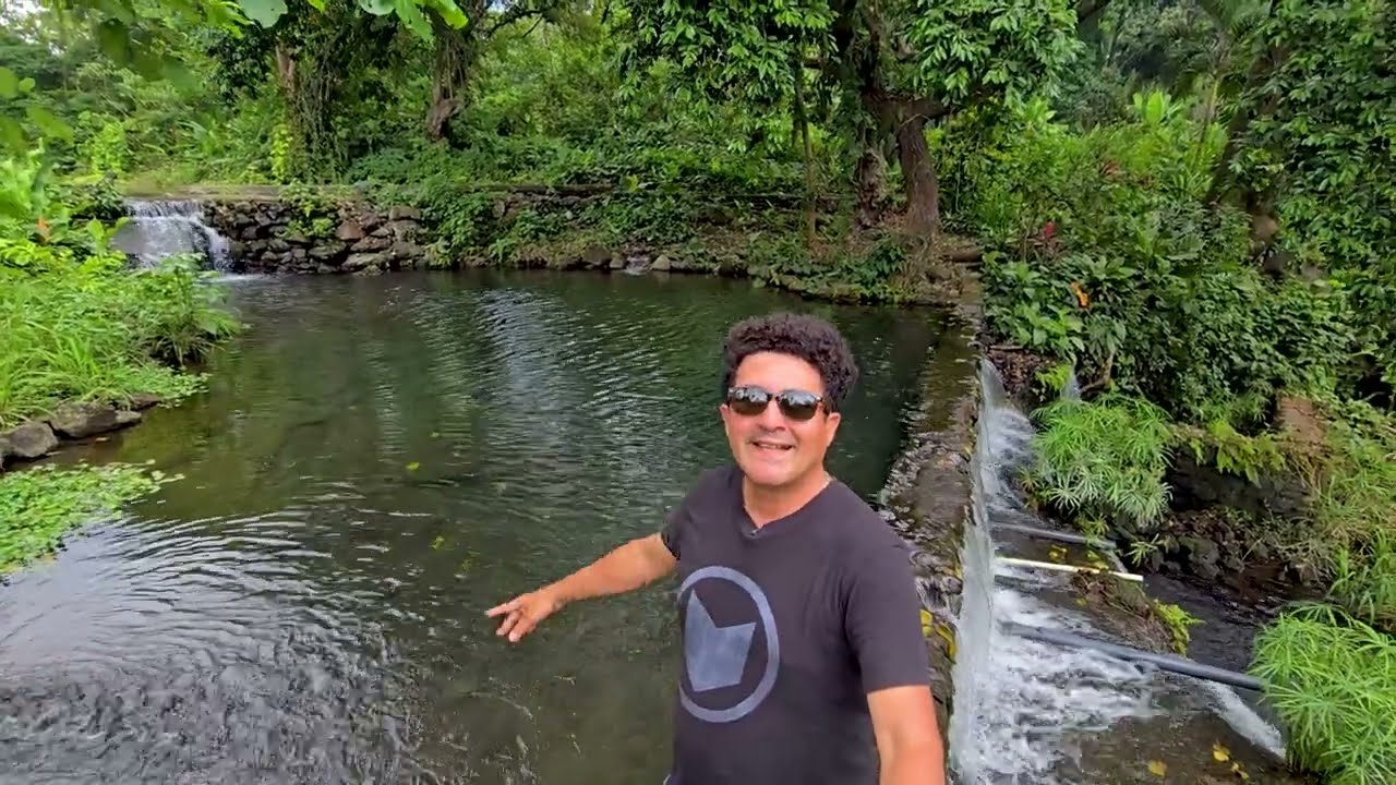 Tesoro Natural en El Salvador, Estanques de Restaurante La Olla y La Parrilla en Izalco, Sonsonate.