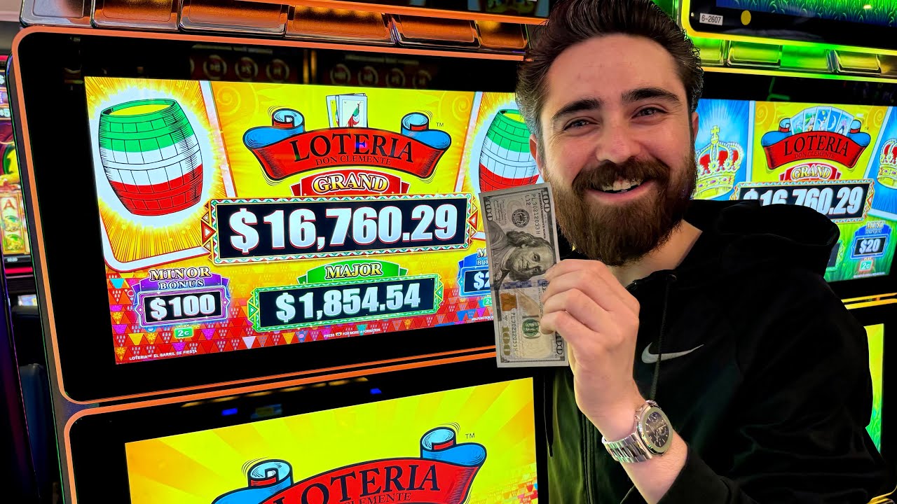 FINALLY Found the HIGHLY REQUESTED Loteria Slot Machine!