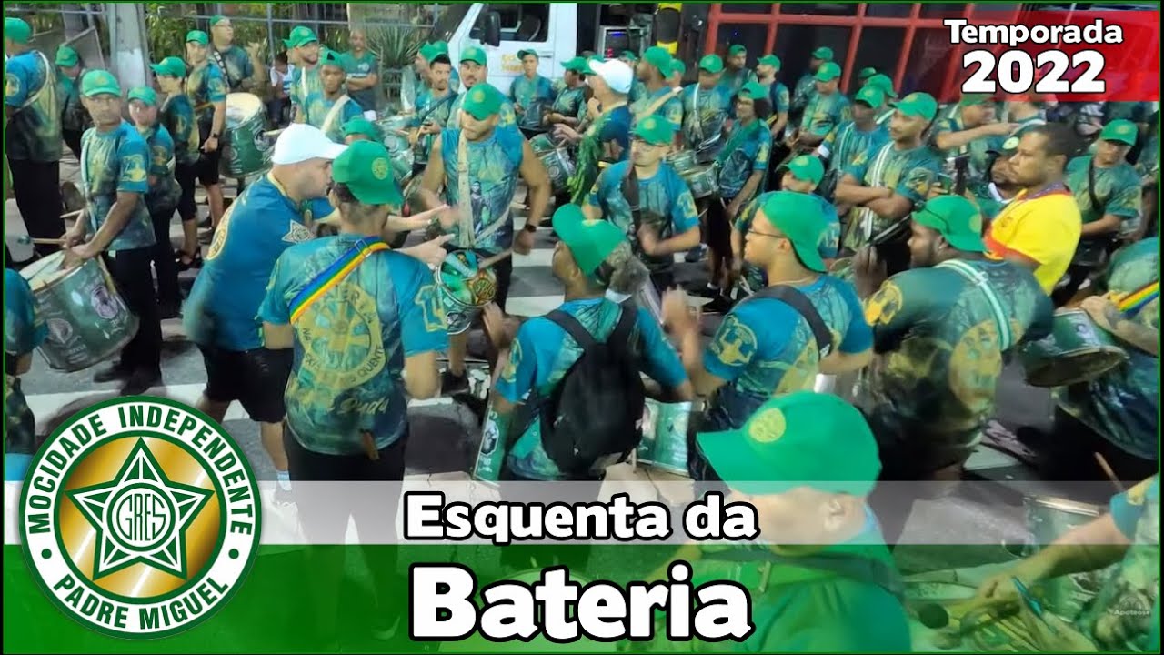 Mocidade 2022 | Esquenta da bateria - Ensaio Técnico | Samba ao vivo - #ET22
