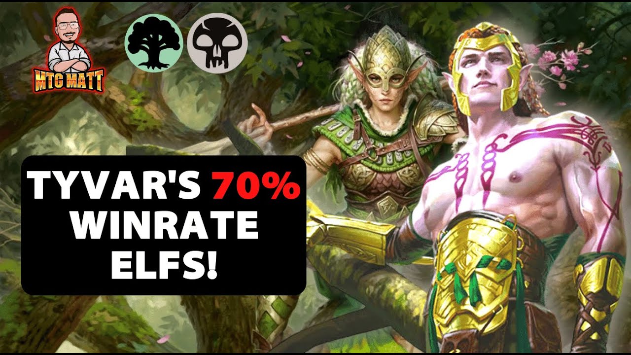 Tyvar Kell's Elf Tribal Standard with 70%+ WINRATE | Kaldheim Release | MTG Arena 2021