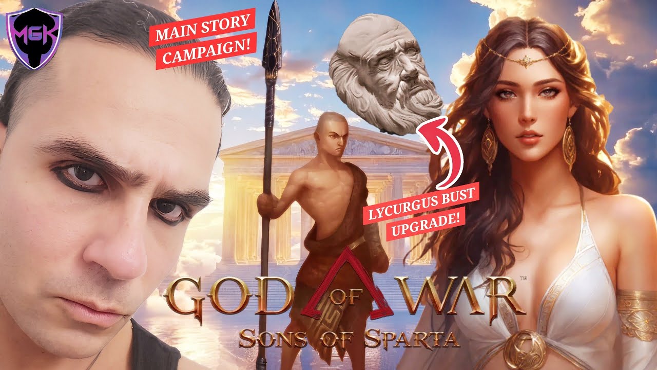 MGK PLAYS! *GOD OF WAR* SONS OF SPARTA-PART 5! ⚔️🔥⚔️