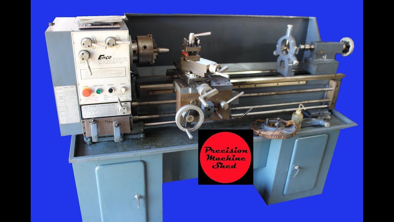 Enco 13x40 Metal Lathe 110-1351 Review Gunsmith Lathe