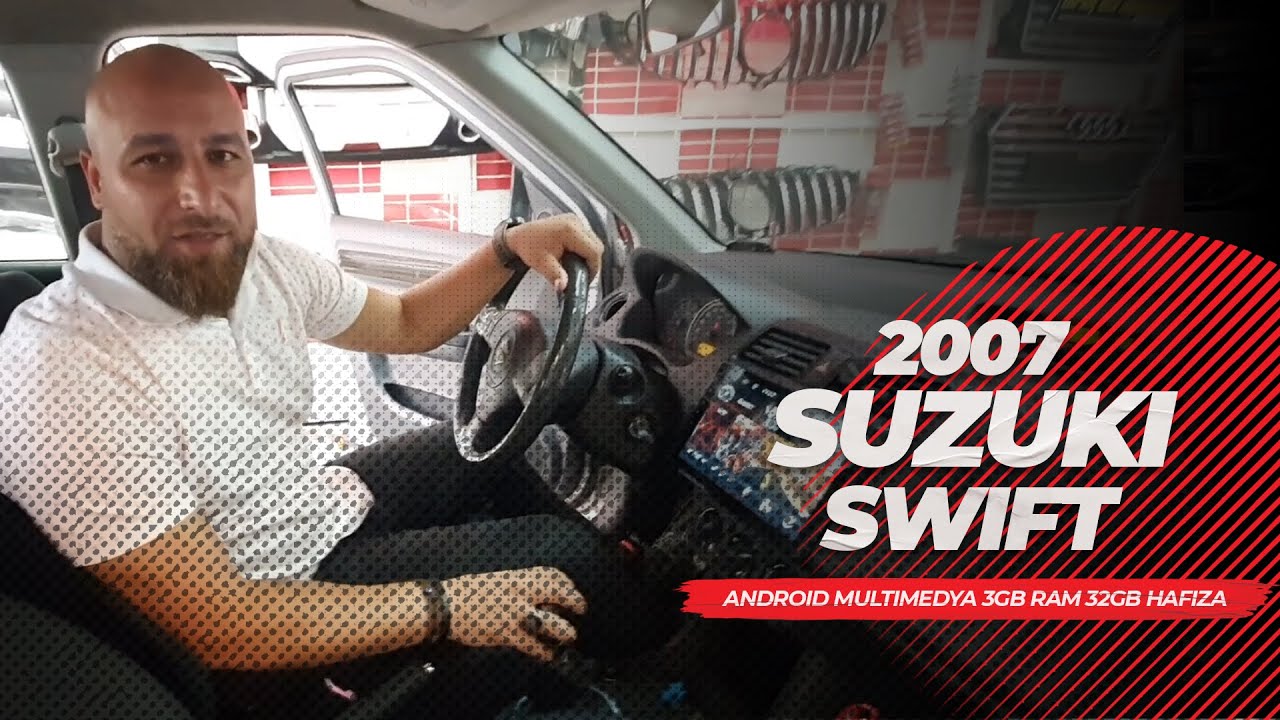 2007 Suzuki Swift // Android Multimedya 3GB Ram 32GB Hafıza, Kablosuz CarPlay